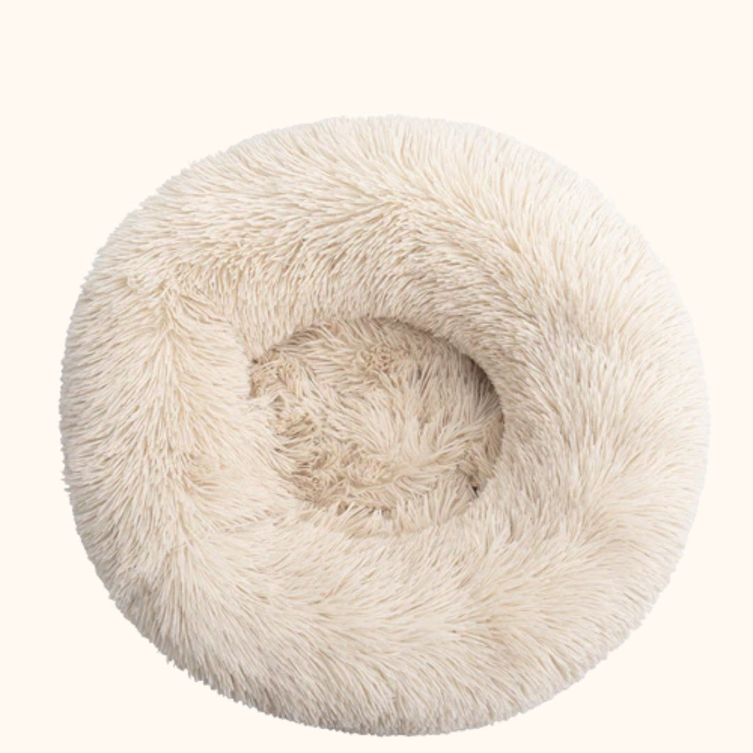 CharmPaws® Pluche Wolken Bed - Voor Katten & Kleine Honden