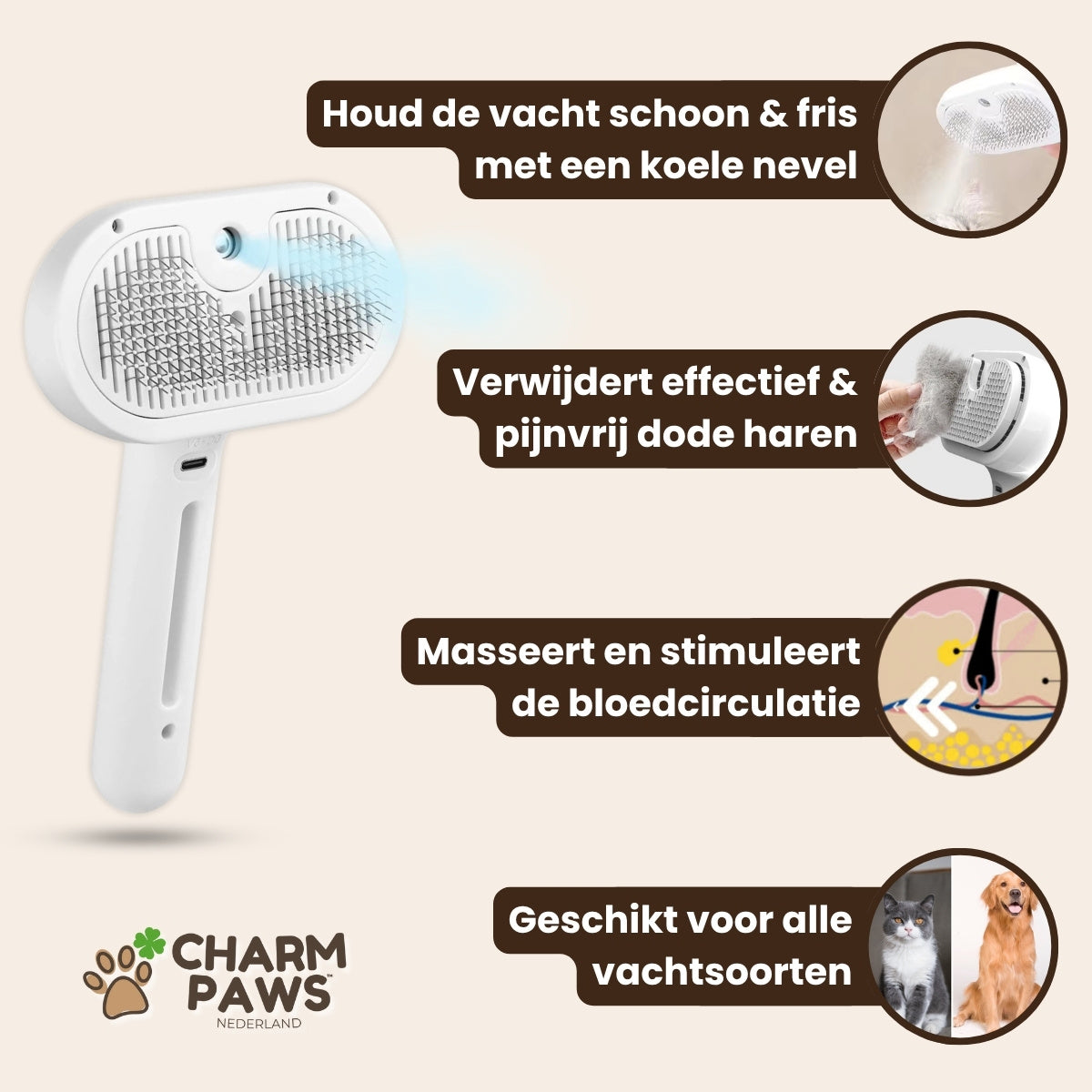 CharmPaws® Steami Pro + Pawblade Pro Verzorgingsset