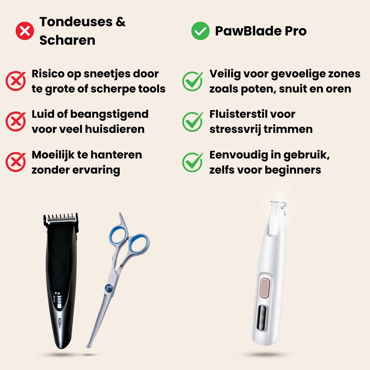 CharmPaws® Steami Pro + Pawblade Pro Verzorgingsset