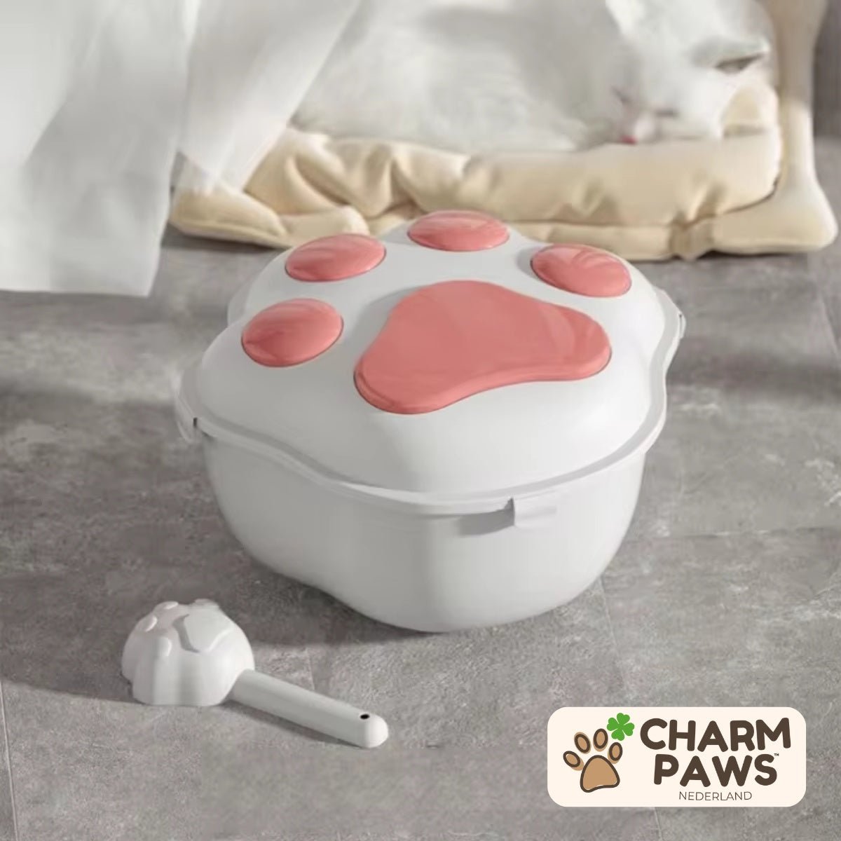 CharmPaws™ Droogvoer Vershoud - Container - CharmPaws