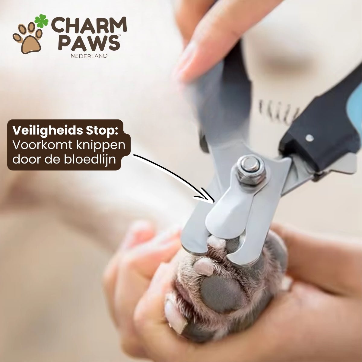 CharmPaws™ Professionele Nageltrimmer - Voor Honden & Katten - CharmPaws