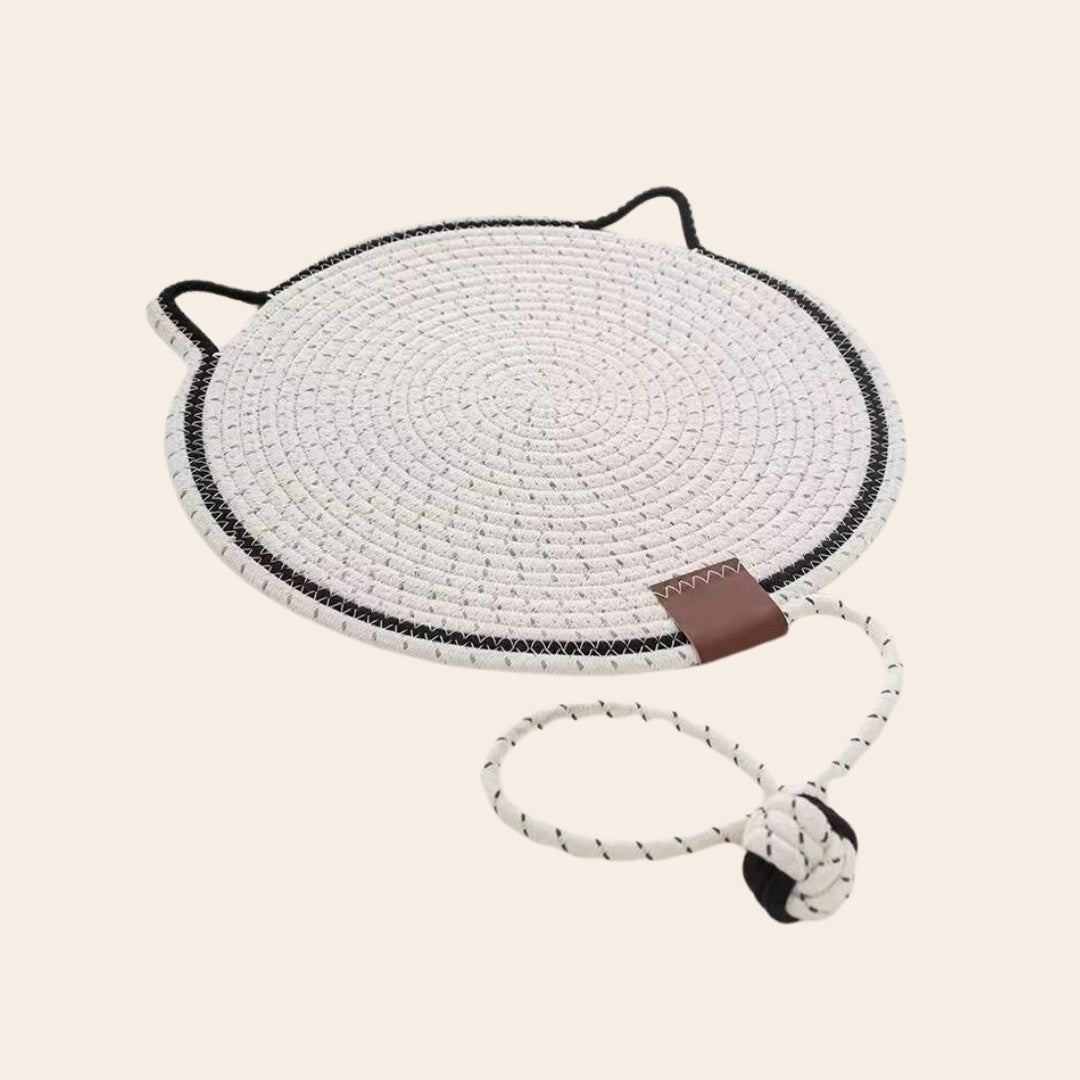 CharmPaws™ Ronde Krabmat met Bal - CharmPaws