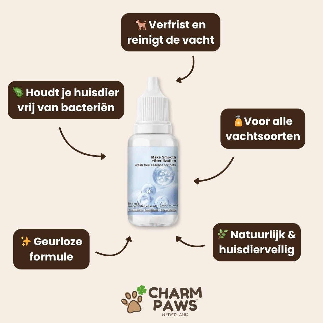CharmPaws™ Vacht - Verfrissende Shampoo Druppels - CharmPaws