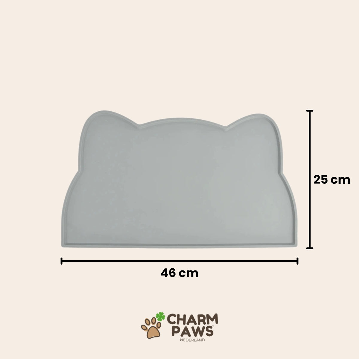 CharmPaws® Katten Placemat - Anti-Slip & Waterafstotend voor Voerbak