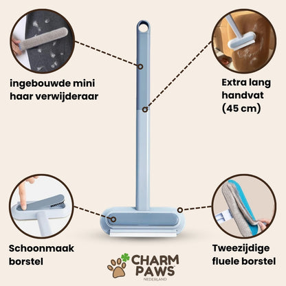 CharmPaws™ MultiSwipe Pro - 3-in-1 Huisdierhaar Verwijderaar