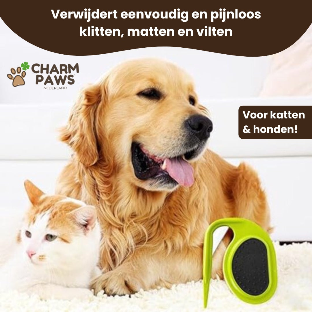 CharmPaws™ Anti-Klitten Mesje - Voor Katten & Honden