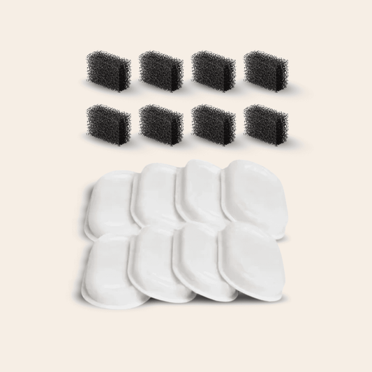 CharmPaws® RVS Drinkfontein Navul Filters - 8-pack