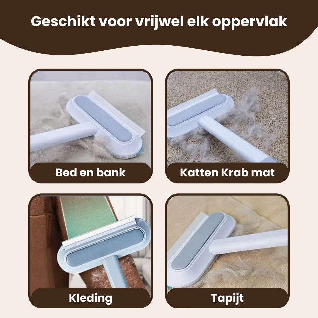 CharmPaws™ MultiSwipe Pro - 3-in-1 Huisdierhaar Verwijderaar