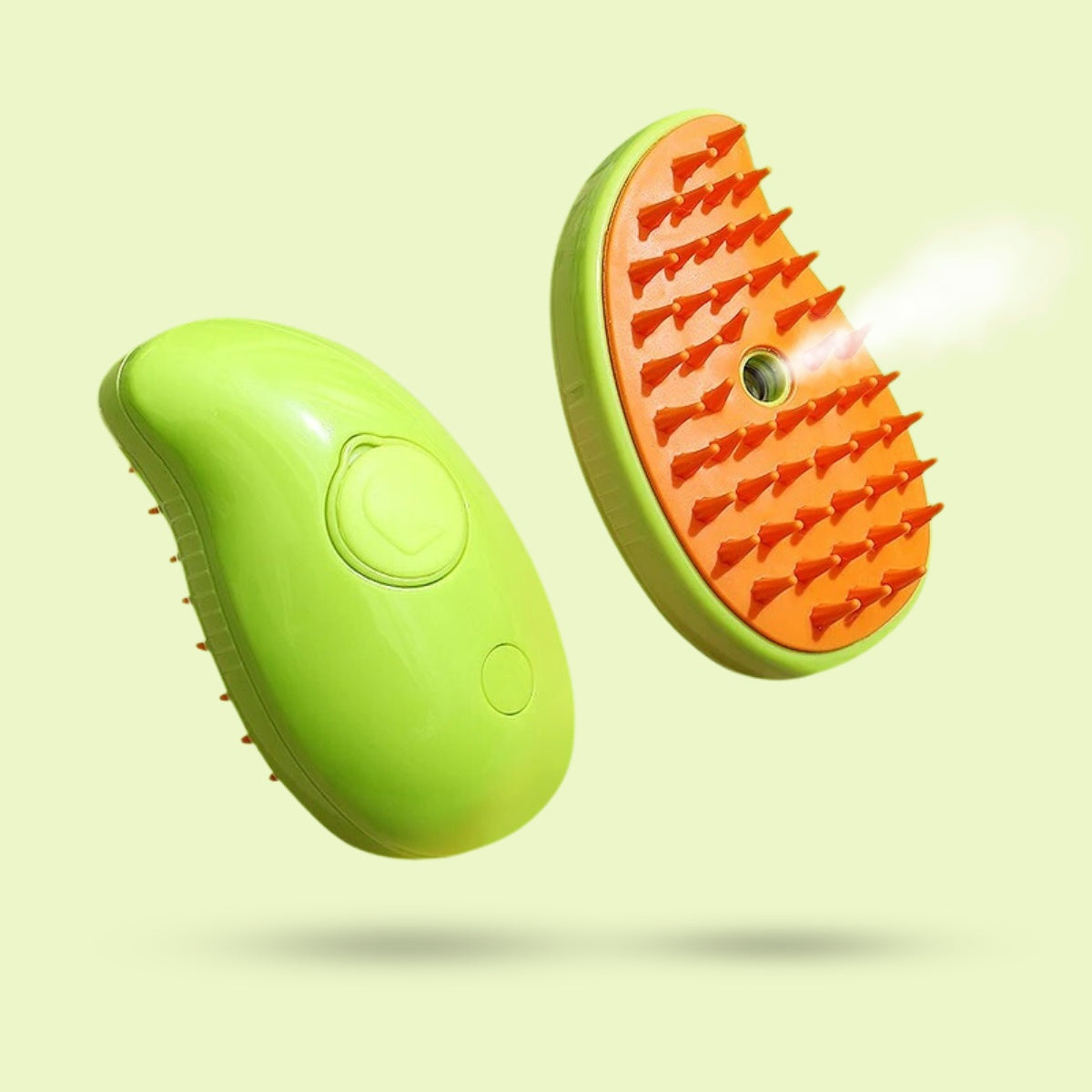 CharmPaws® Vacht Verfrissende Stoomborstel - Voor Katten & Honden