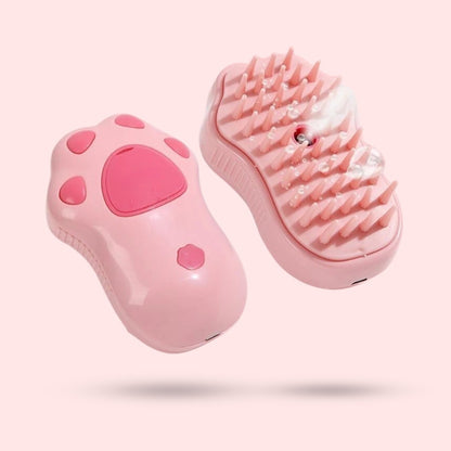 CharmPaws® Vacht Verfrissende Stoomborstel - Voor Katten & Honden
