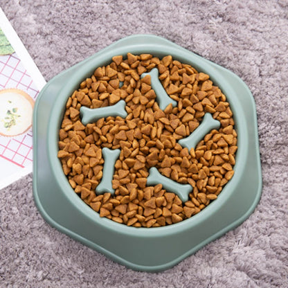 Anti-Schrok Voerbak - Slow Feeder voor Honden & Katten