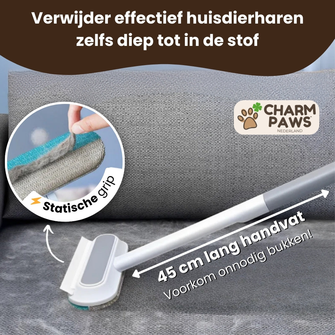CharmPaws™ MultiSwipe Pro - 3-in-1 Huisdierhaar Verwijderaar