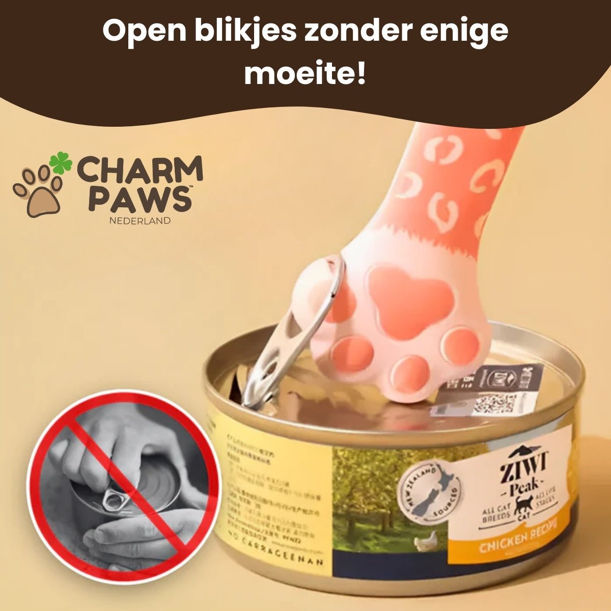 CharmPaws™ Katten Blikvoer Helper - CharmPaws