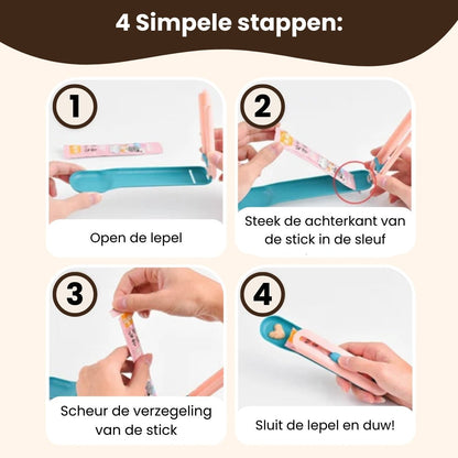 CharmPaws™ Katten Snacks Squeeze Lepel - CharmPaws