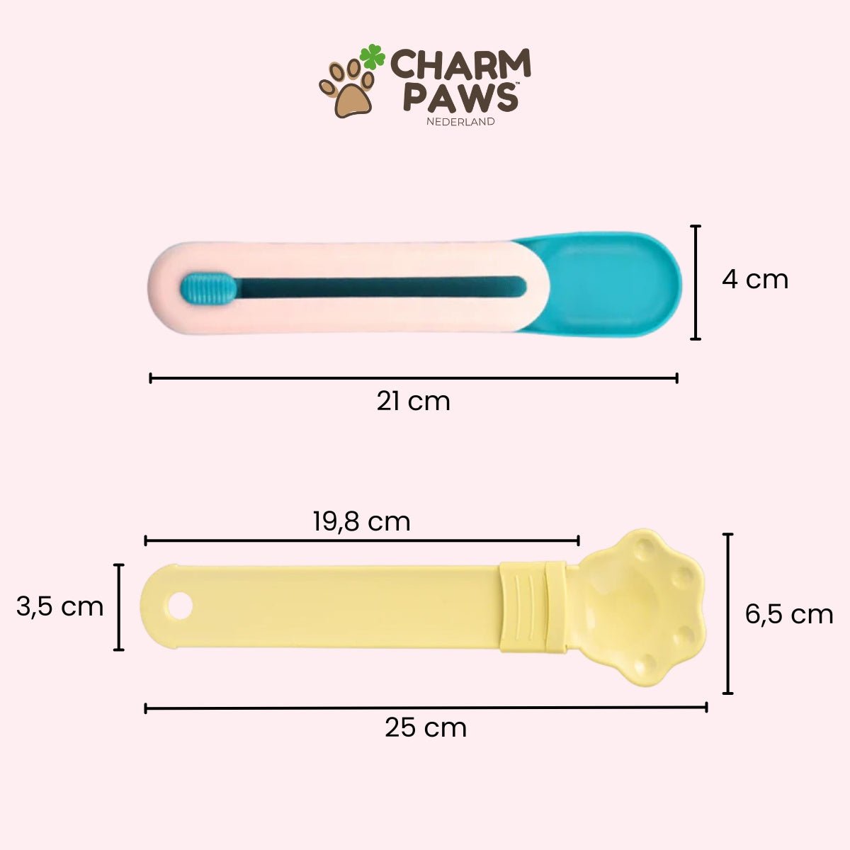 CharmPaws™ Katten Snacks Squeeze Lepel - CharmPaws