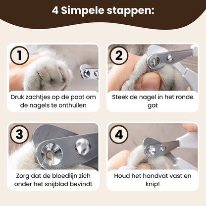 CharmPaws™ Veilige Katten Nageltrimmer - CharmPaws