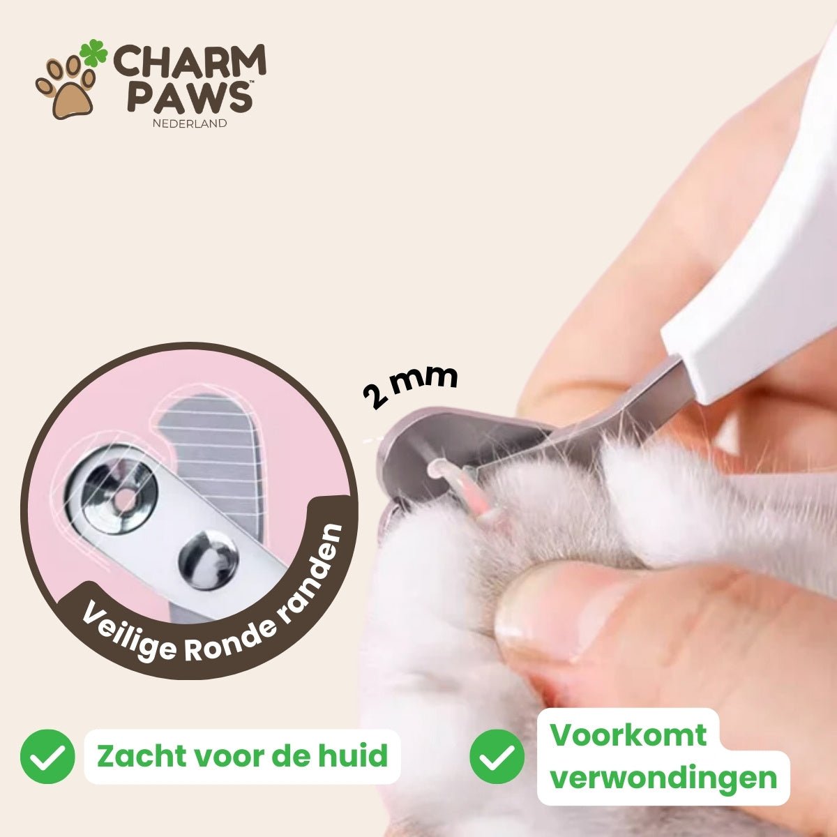 CharmPaws™ Veilige Katten Nageltrimmer - CharmPaws