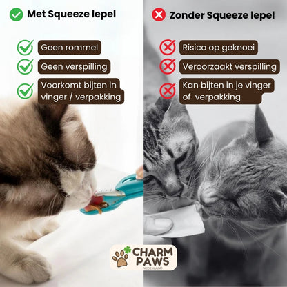 CharmPaws™ Katten Snacks Squeeze Lepel